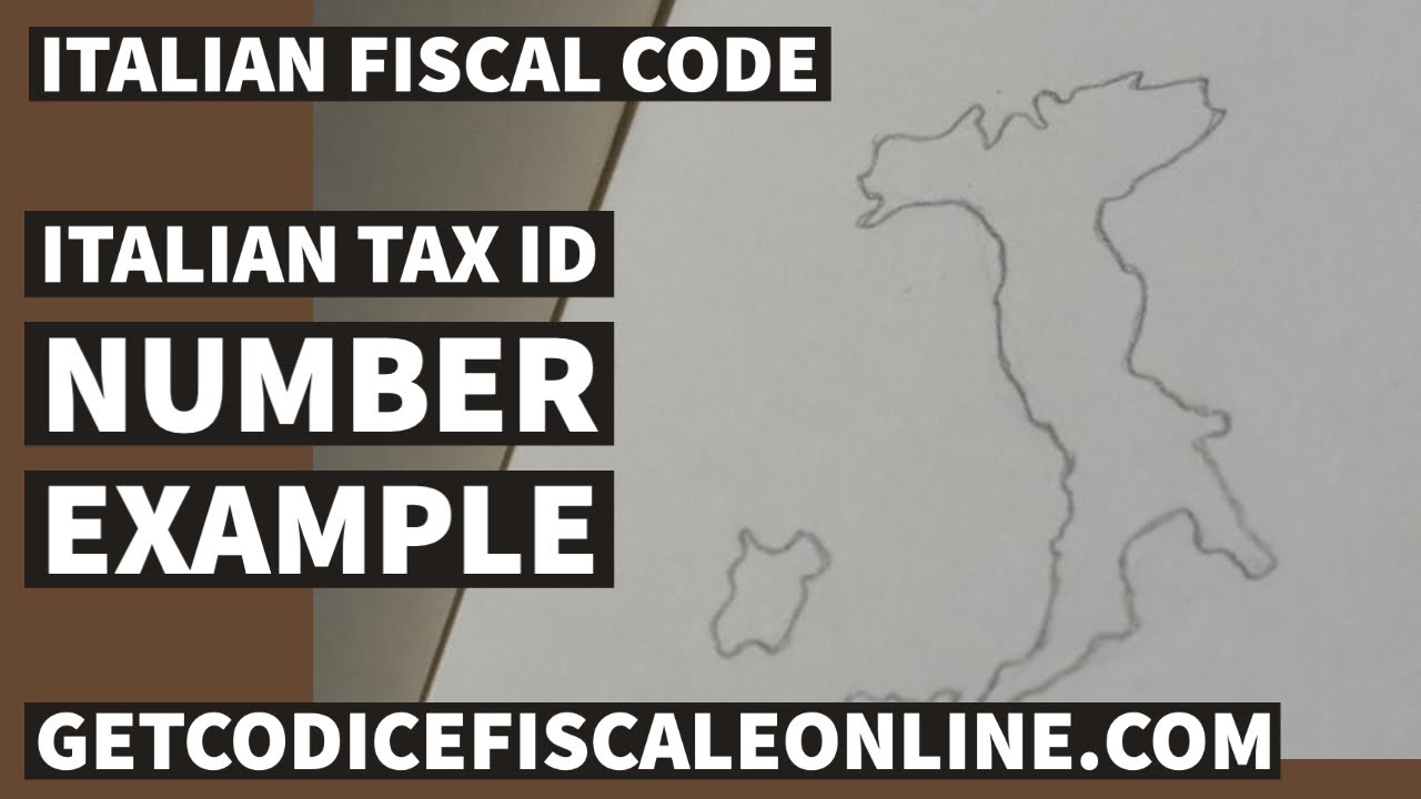 Italian TAX ID number – Get Codice Fiscale online Italy