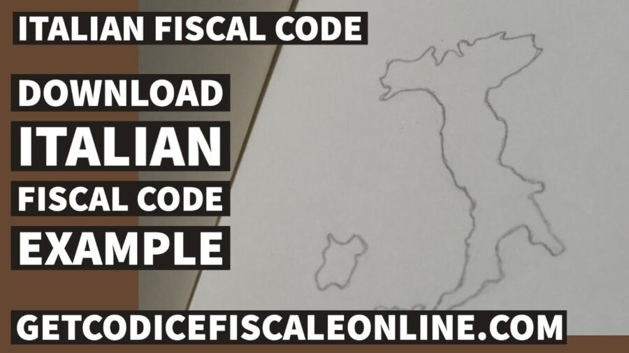 Italian Fiscal Code Example - Download | Get Codice Fiscale Online ᐅ A ...