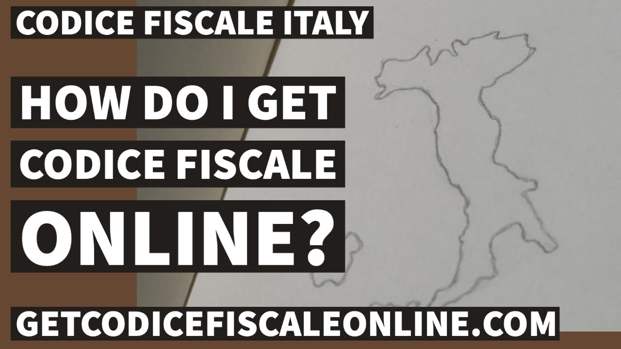 How do I get Codice Fiscale online?